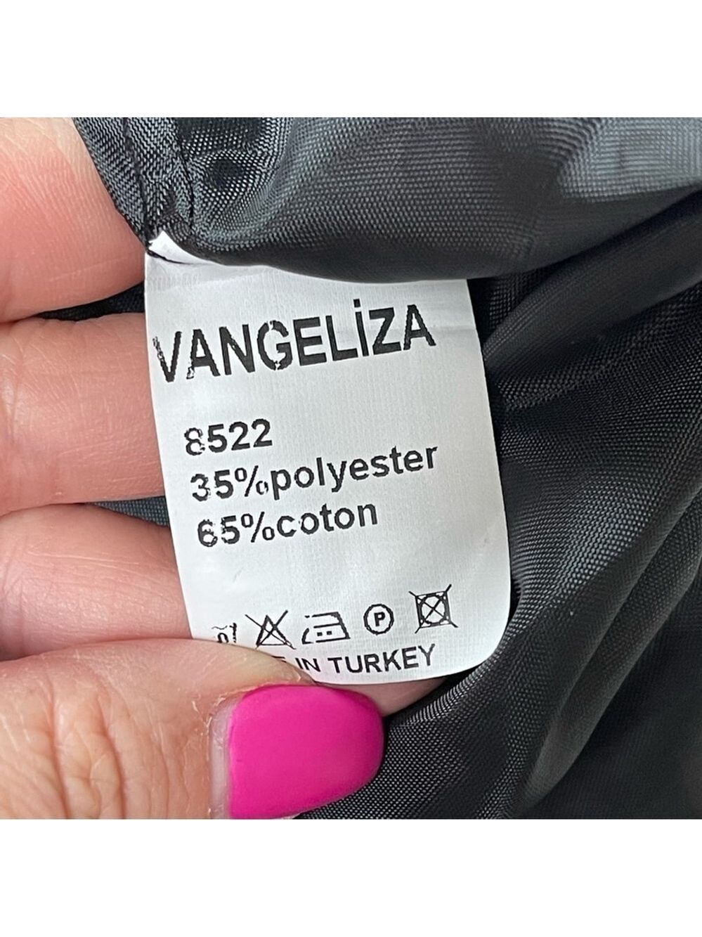 VANGELIZA black asymmetrical full skirt Sz M Dark Coquette, Whimsigoth, Grunge - Picture 14 of 16
